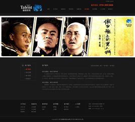 唐德影視企業站設計