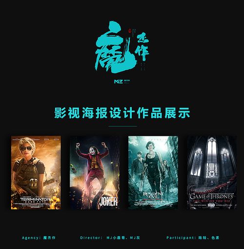 影視海報設計作品展示