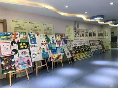 首藝送文化(影視)下基層走進安徽·淮南·金域藍灣幼兒園