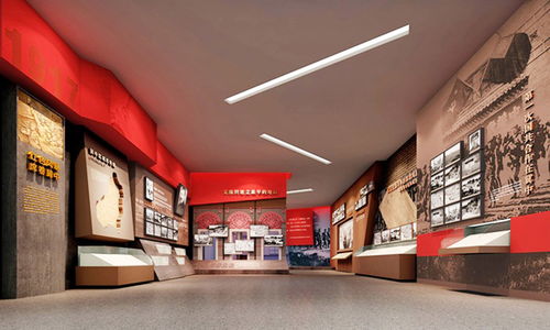 商丘黨建展廳裝修 黨建展廳建設案例