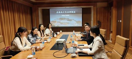 【文旅學院】校企合作共培養,中華文化共傳承--文創專業群走訪成都啟雅尚藏文化主題酒店