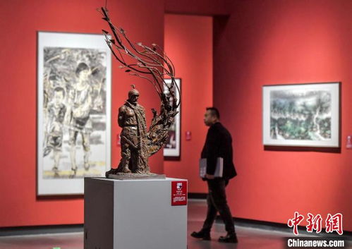 第二屆新疆文化藝術節美術系列展覽開幕