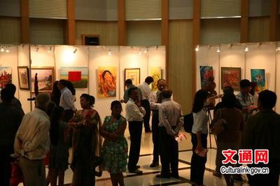 “毛里求斯藝術(shù)家眼中的中國”畫展在中國文化中心舉辦
